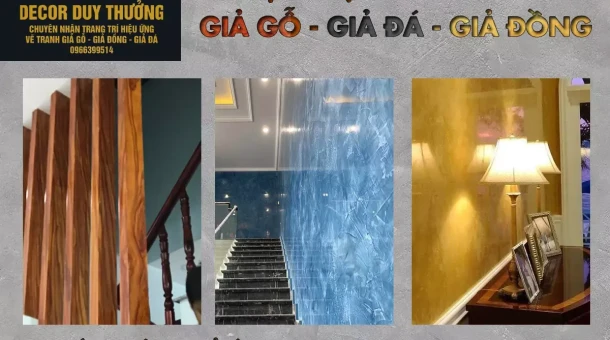 Dịch vụ thi công sơn hiệu ứng nghệ thuật chuyên nghiệp đẳng cấp